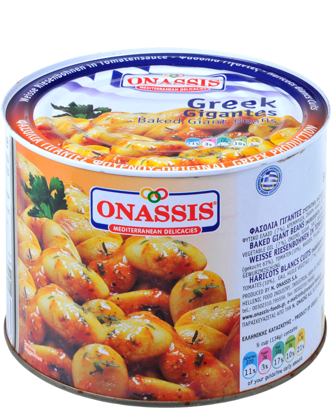 ONASSIS Witte Bonen in tomatensaus 2kg