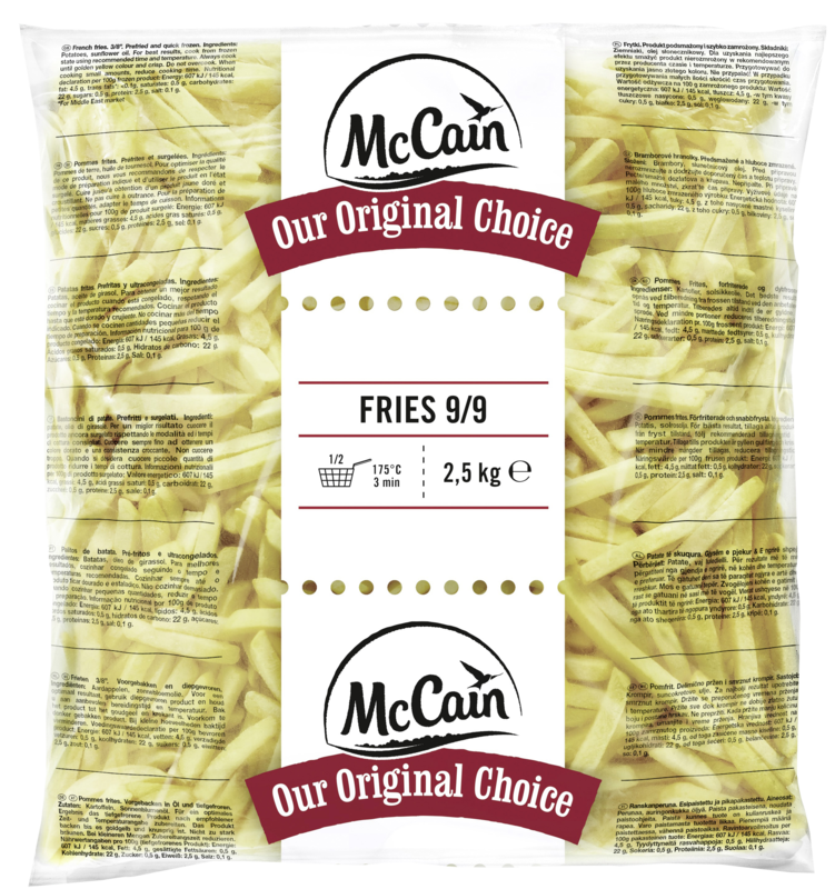 MCCAIN Original 9/9 DV 5x2,5kg
