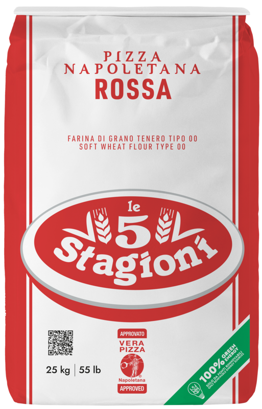 5 STAGIONI Pizzameel Tipo 00 Napoletana Rossa 25kg