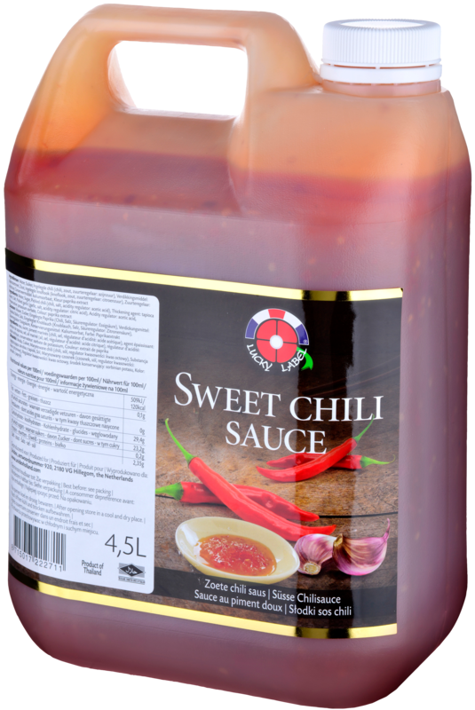 LUCKY LABEL Zoete Chilisaus 4,5L