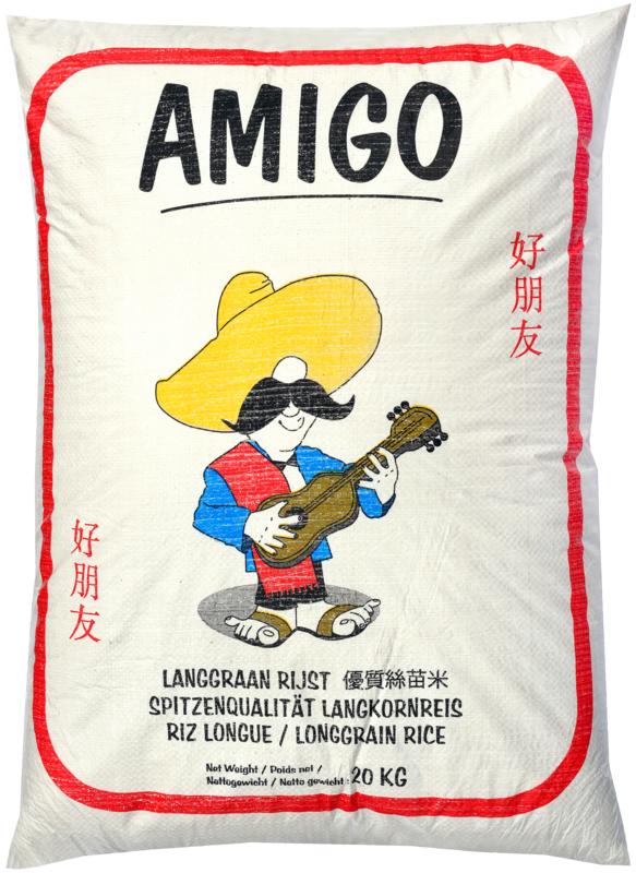 AMIGO Langkorrel Rijst 20kg