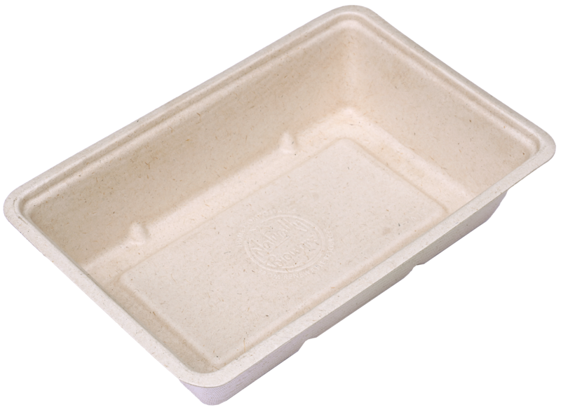 A13 Snackbakje Bagasse 50st