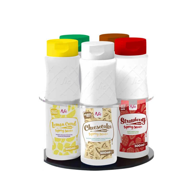 NIC Topping Carrousel Houder Voor Vijf Fles,